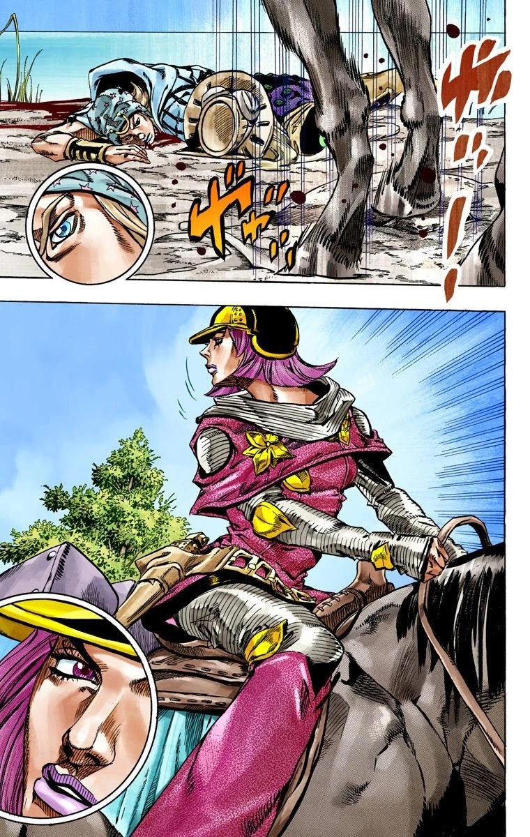 JoJo's Bizarre Adventure Part 7 - Steel Ball Run (Official Colored) chapter 44 page 44