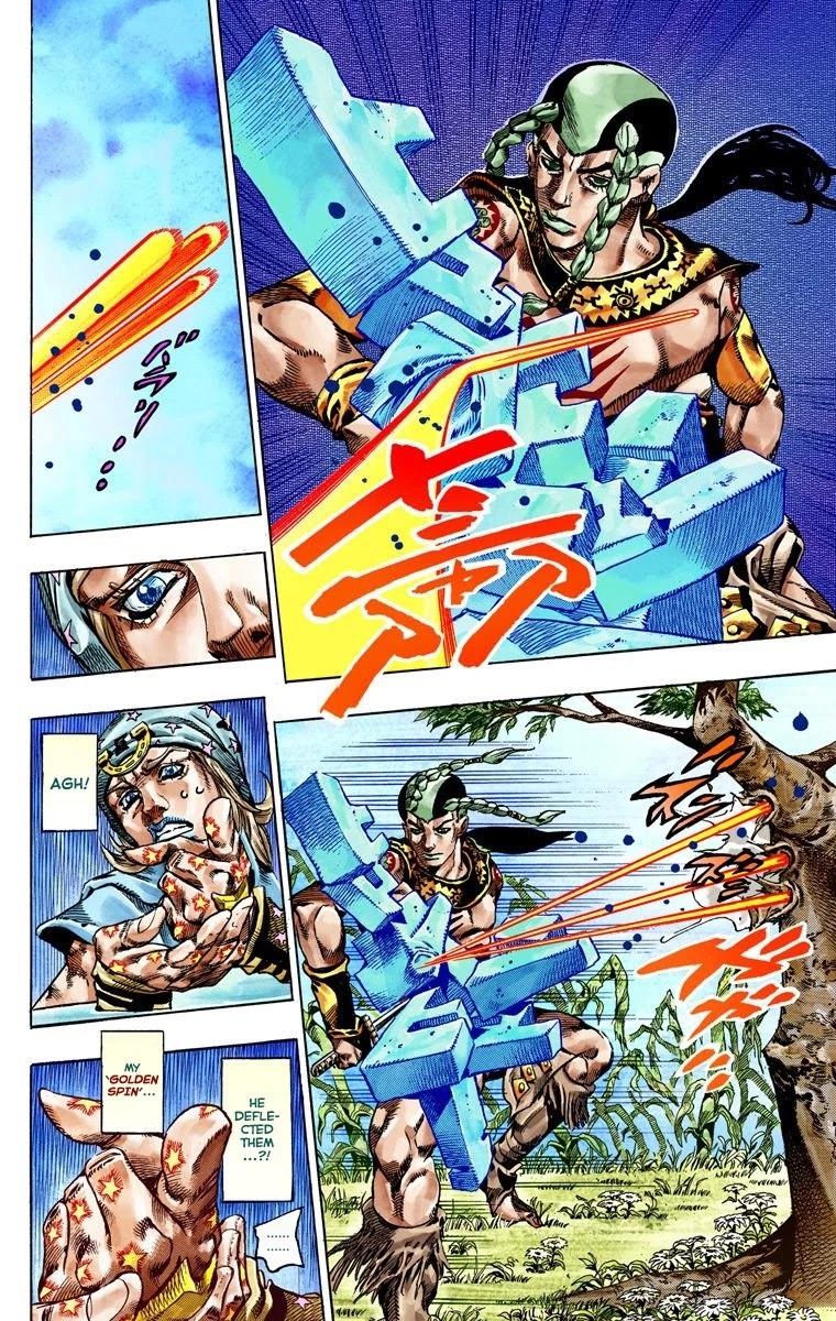 JoJo's Bizarre Adventure Part 7 - Steel Ball Run (Official Colored) chapter 44 page 9