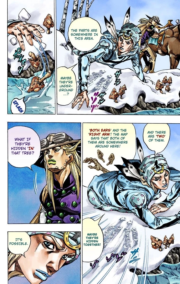JoJo's Bizarre Adventure Part 7 - Steel Ball Run (Official Colored) chapter 45 page 25