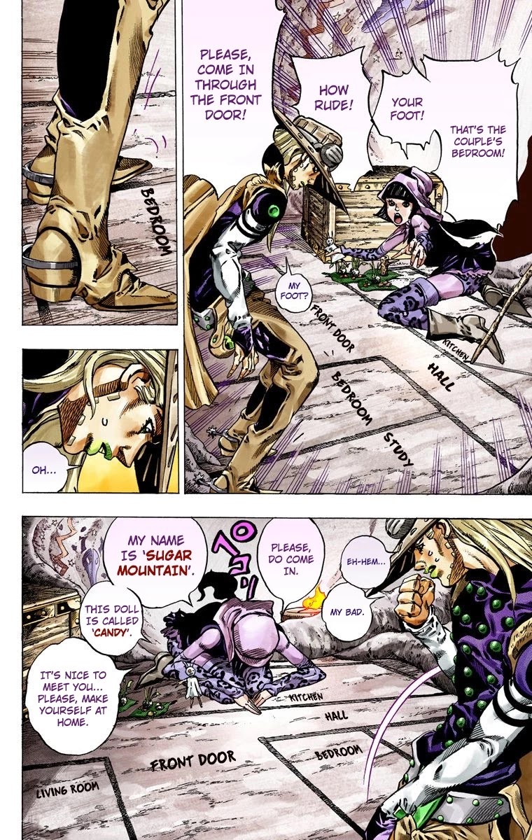 JoJo's Bizarre Adventure Part 7 - Steel Ball Run (Official Colored) chapter 45 page 29