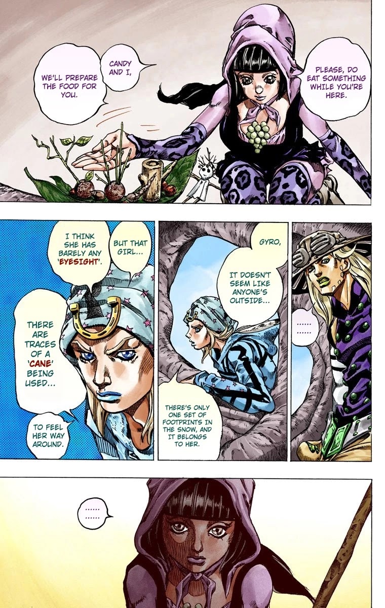 JoJo's Bizarre Adventure Part 7 - Steel Ball Run (Official Colored) chapter 45 page 30