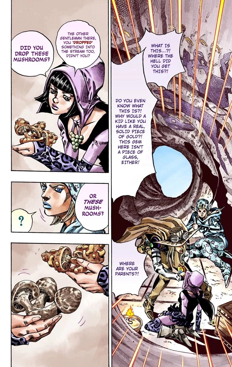JoJo's Bizarre Adventure Part 7 - Steel Ball Run (Official Colored) chapter 45 page 35