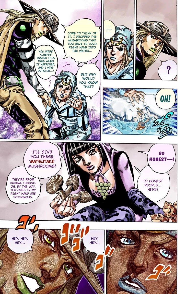 JoJo's Bizarre Adventure Part 7 - Steel Ball Run (Official Colored) chapter 45 page 36