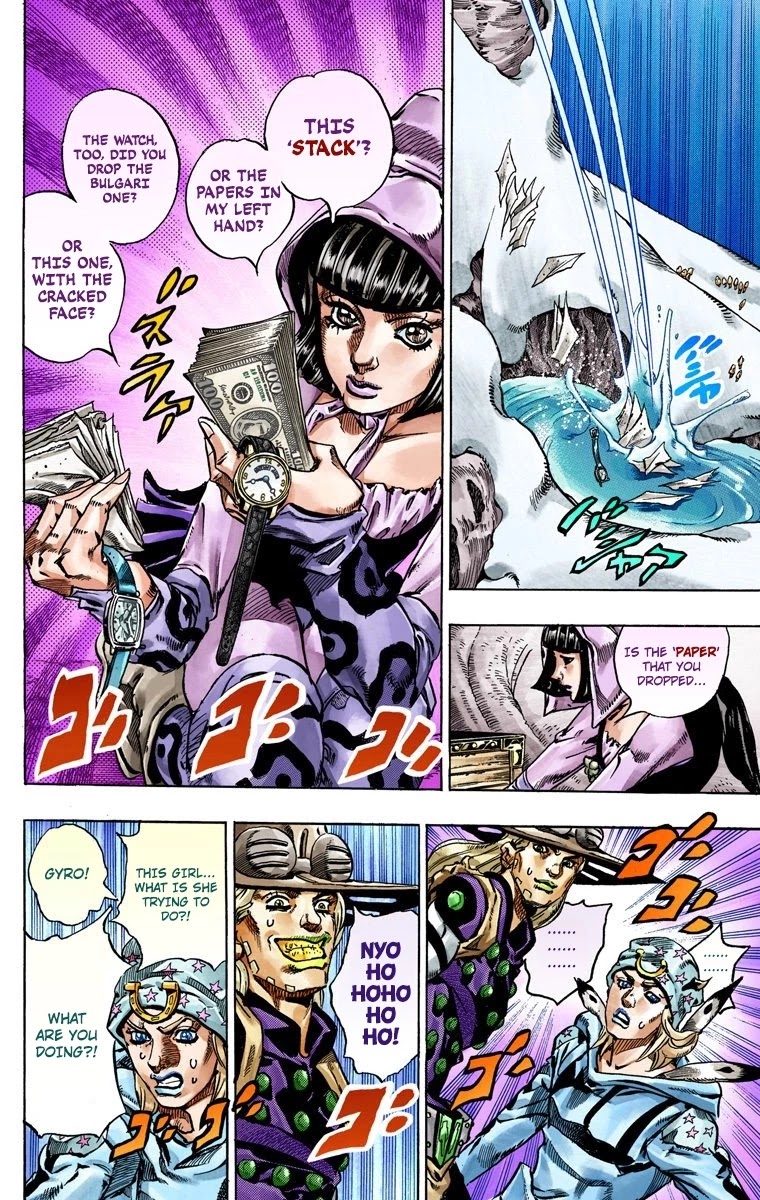 JoJo's Bizarre Adventure Part 7 - Steel Ball Run (Official Colored) chapter 45 page 45