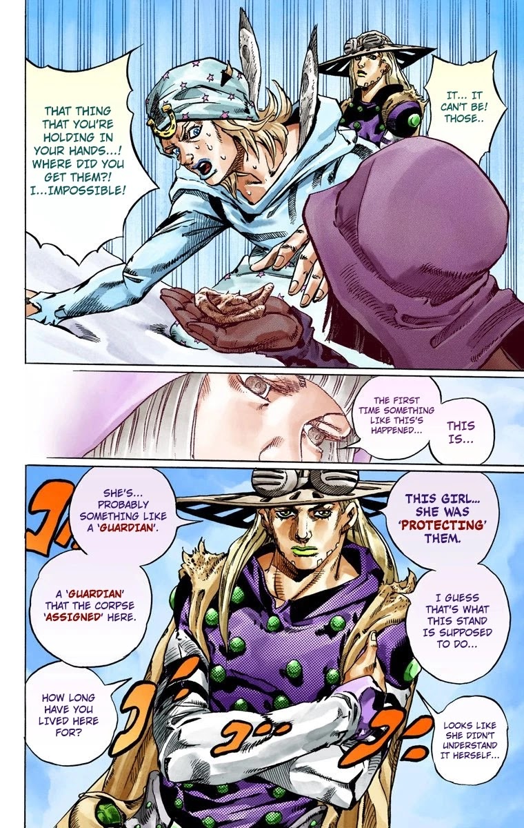 JoJo's Bizarre Adventure Part 7 - Steel Ball Run (Official Colored) chapter 45 page 49