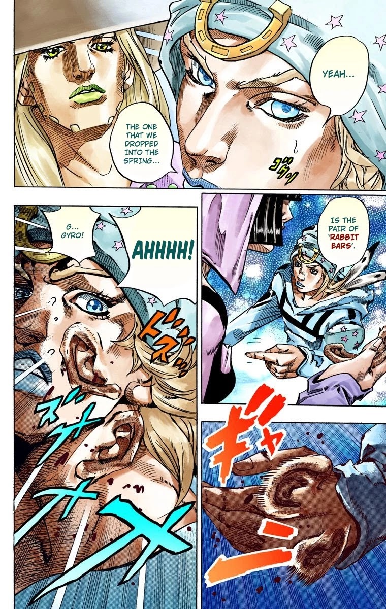 JoJo's Bizarre Adventure Part 7 - Steel Ball Run (Official Colored) chapter 45 page 51