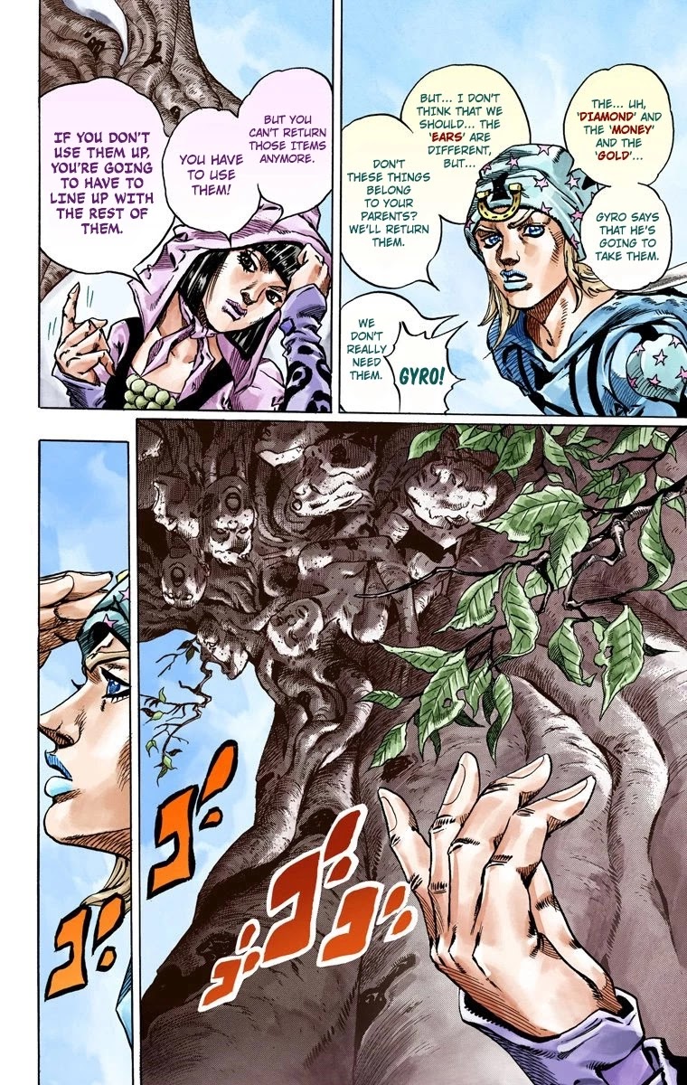 JoJo's Bizarre Adventure Part 7 - Steel Ball Run (Official Colored) chapter 45 page 55