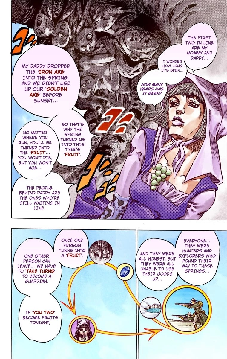 JoJo's Bizarre Adventure Part 7 - Steel Ball Run (Official Colored) chapter 45 page 57