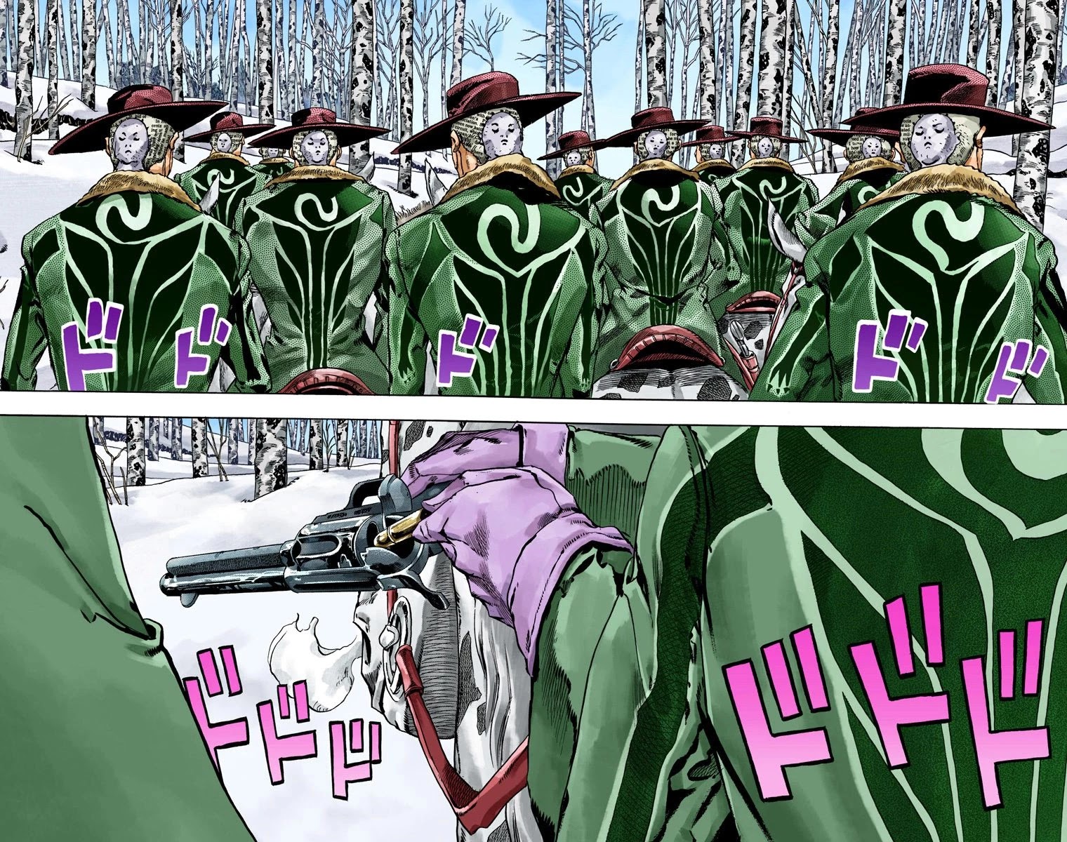 JoJo's Bizarre Adventure Part 7 - Steel Ball Run (Official Colored) chapter 45 page 59