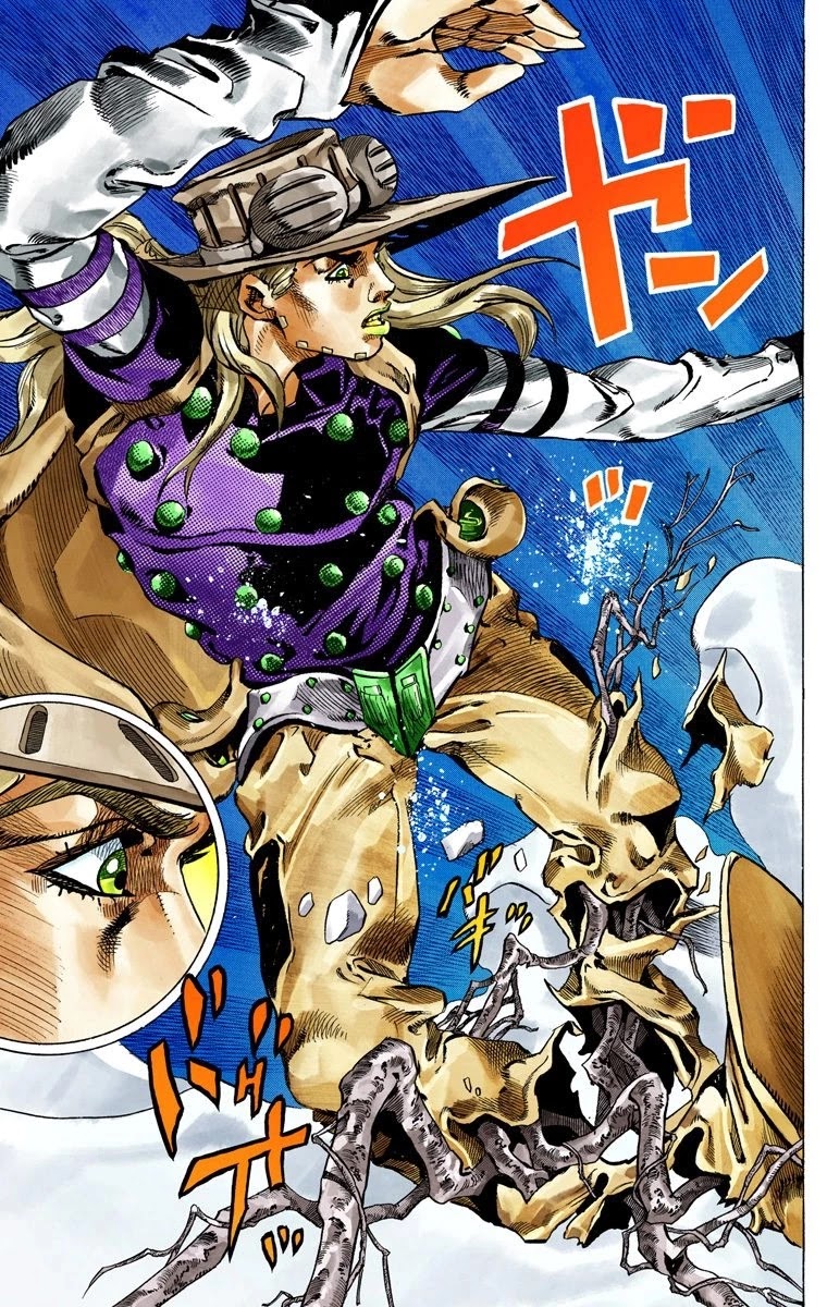 JoJo's Bizarre Adventure Part 7 - Steel Ball Run (Official Colored) chapter 46 page 10