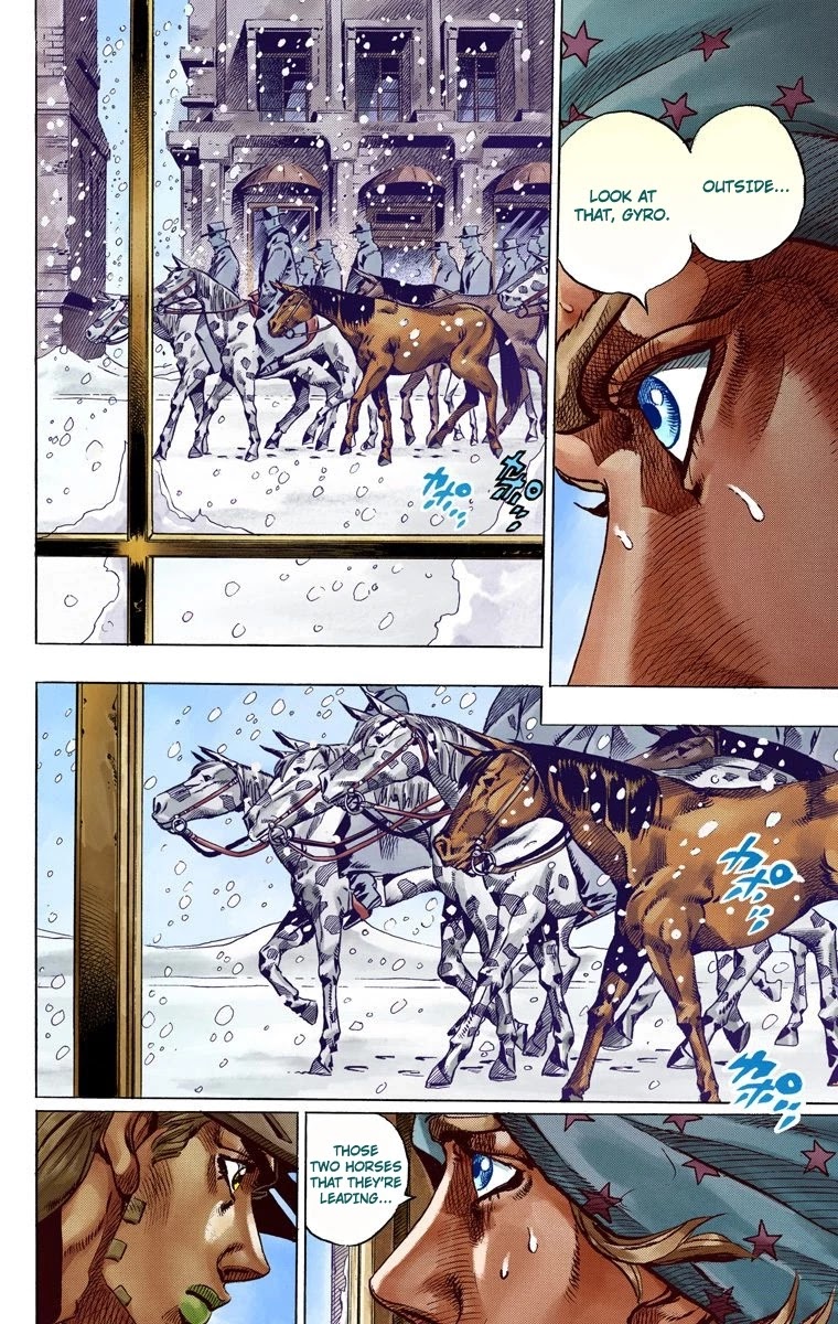 JoJo's Bizarre Adventure Part 7 - Steel Ball Run (Official Colored) chapter 46 page 26