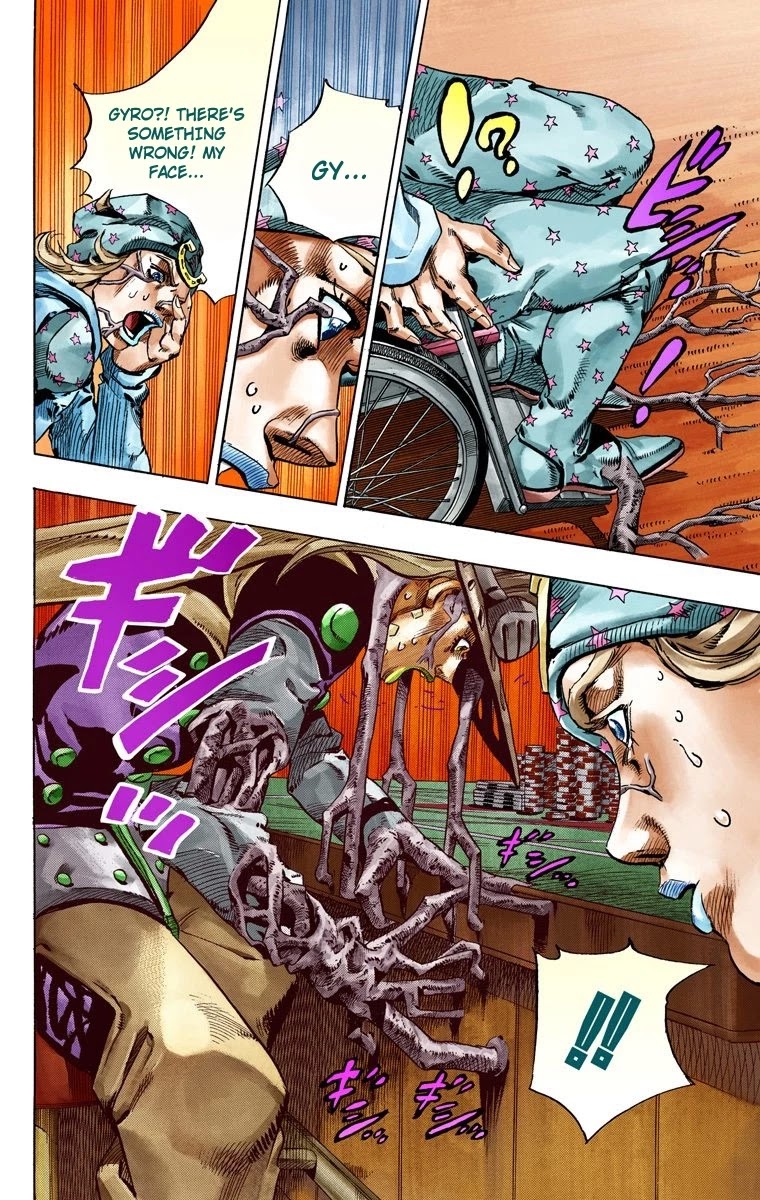 JoJo's Bizarre Adventure Part 7 - Steel Ball Run (Official Colored) chapter 46 page 36