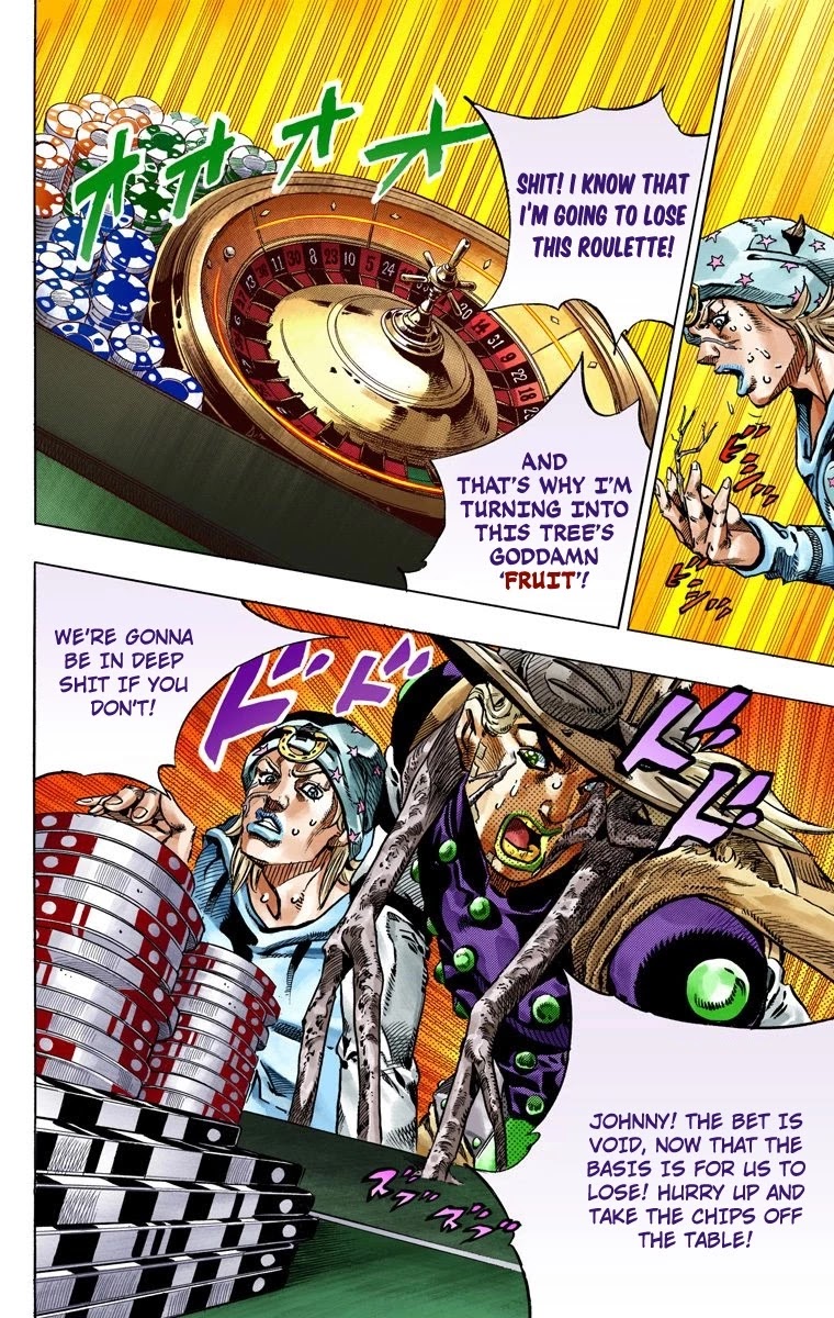 JoJo's Bizarre Adventure Part 7 - Steel Ball Run (Official Colored) chapter 46 page 39