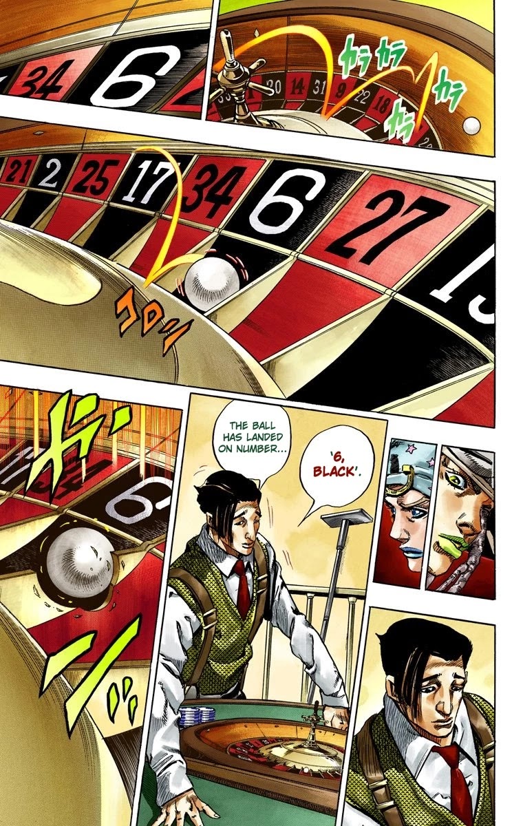 JoJo's Bizarre Adventure Part 7 - Steel Ball Run (Official Colored) chapter 46 page 45
