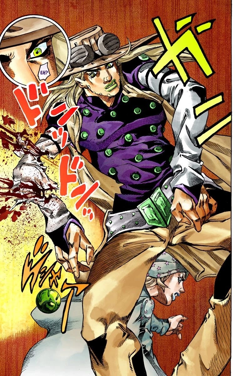 JoJo's Bizarre Adventure Part 7 - Steel Ball Run (Official Colored) chapter 46 page 55
