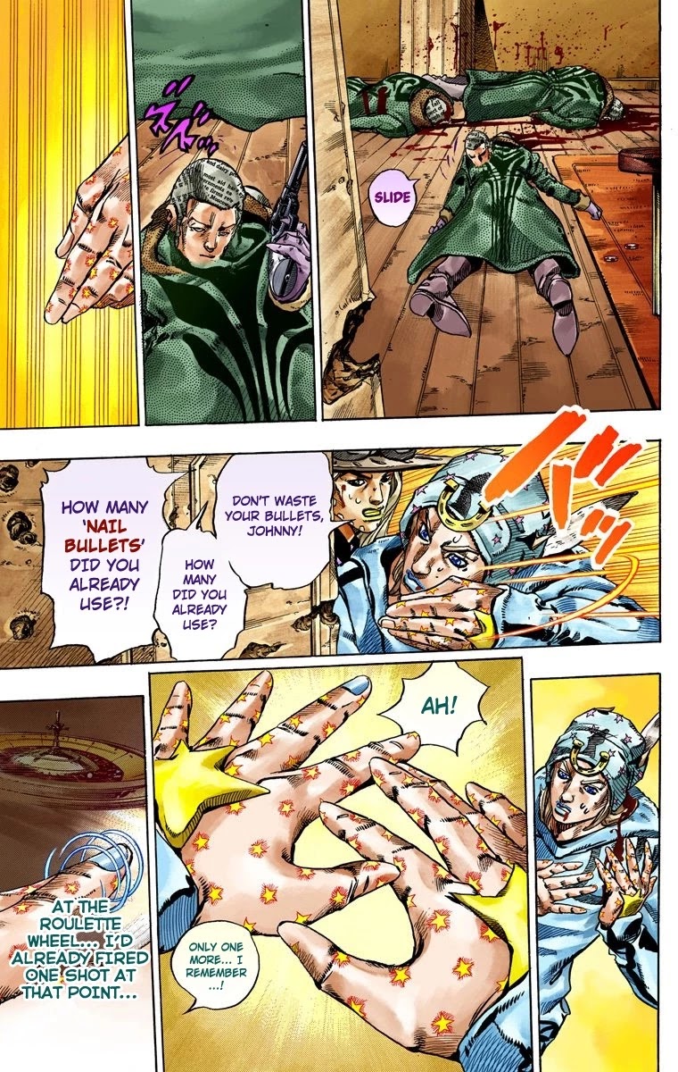 JoJo's Bizarre Adventure Part 7 - Steel Ball Run (Official Colored) chapter 47 page 15
