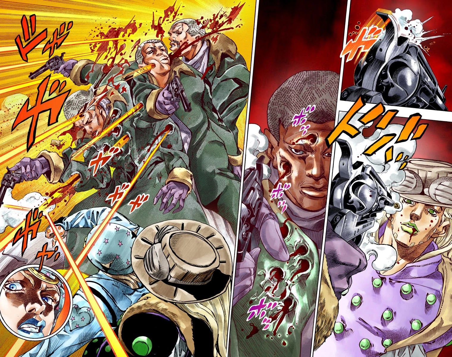 JoJo's Bizarre Adventure Part 7 - Steel Ball Run (Official Colored) chapter 47 page 29