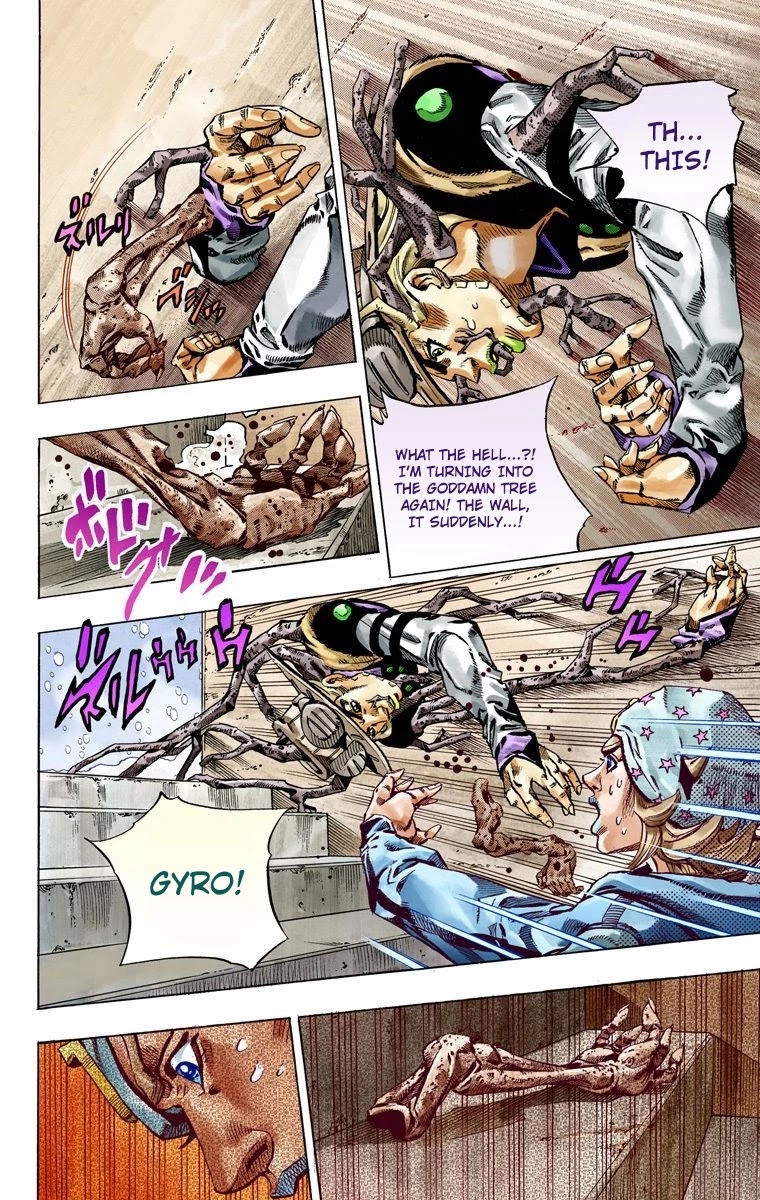 JoJo's Bizarre Adventure Part 7 - Steel Ball Run (Official Colored) chapter 47 page 38