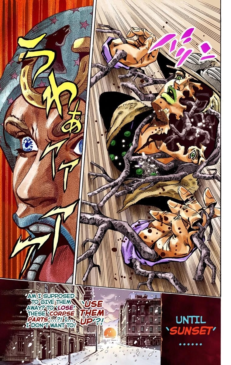 JoJo's Bizarre Adventure Part 7 - Steel Ball Run (Official Colored) chapter 47 page 41