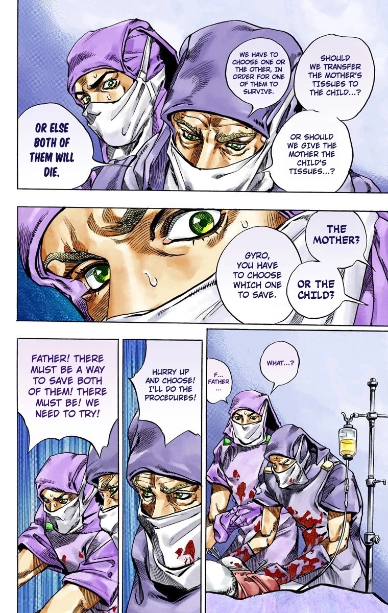 JoJo's Bizarre Adventure Part 7 - Steel Ball Run (Official Colored) chapter 48 page 15