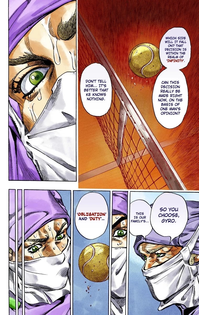 JoJo's Bizarre Adventure Part 7 - Steel Ball Run (Official Colored) chapter 48 page 17