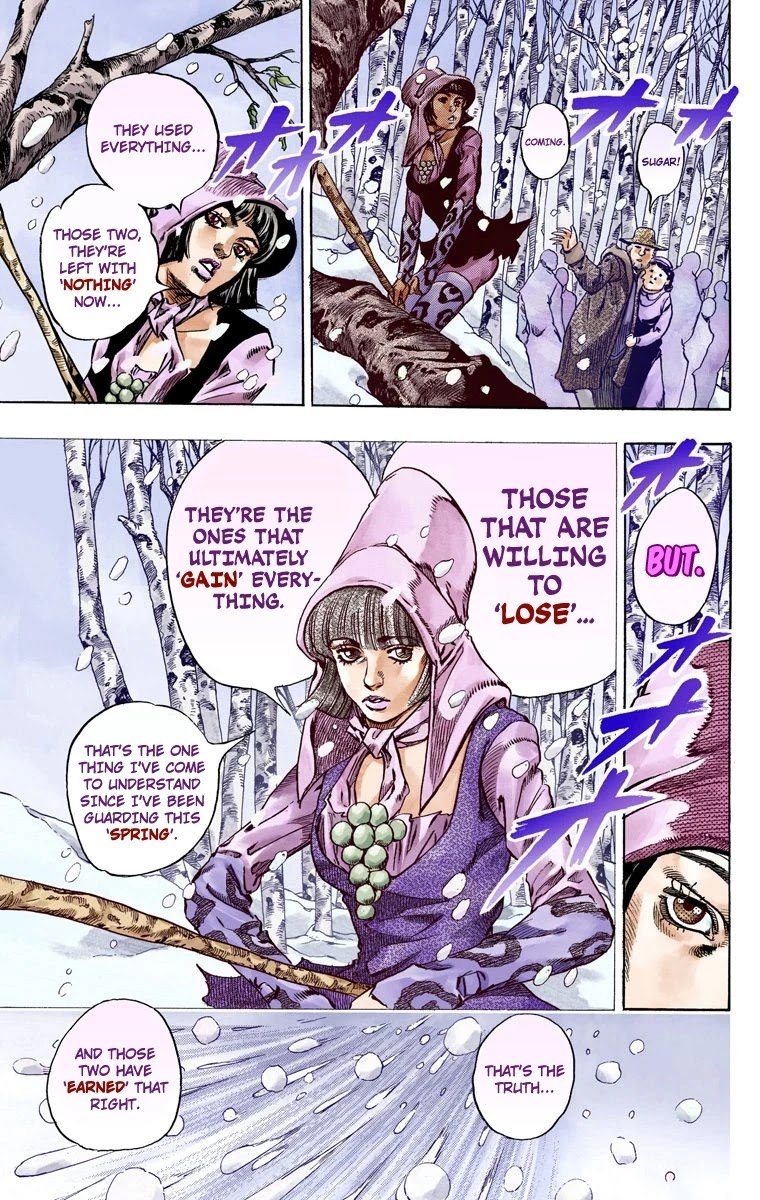 JoJo's Bizarre Adventure Part 7 - Steel Ball Run (Official Colored) chapter 48 page 18