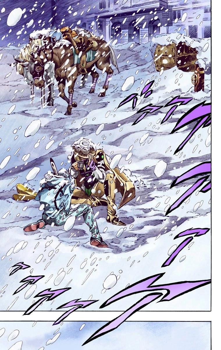 JoJo's Bizarre Adventure Part 7 - Steel Ball Run (Official Colored) chapter 48 page 22
