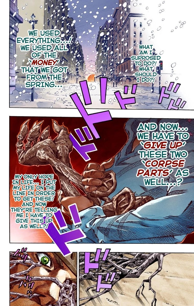 JoJo's Bizarre Adventure Part 7 - Steel Ball Run (Official Colored) chapter 48 page 3