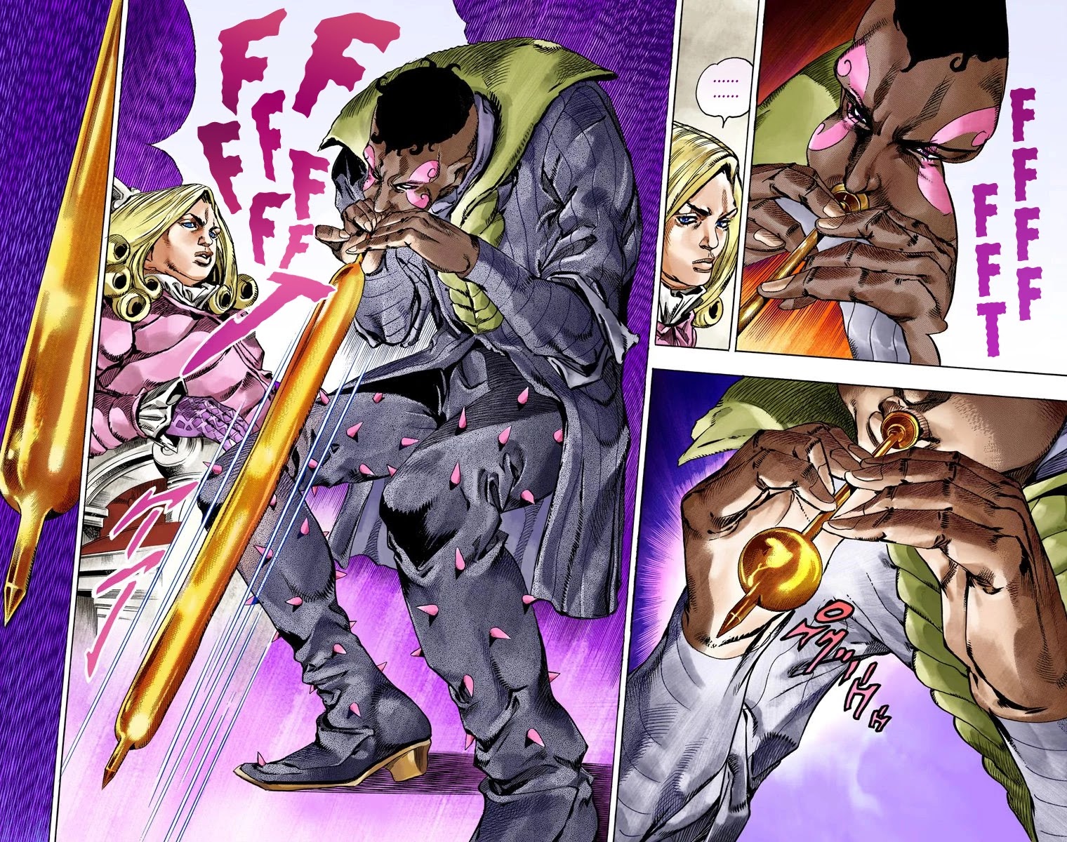 JoJo's Bizarre Adventure Part 7 - Steel Ball Run (Official Colored) chapter 48 page 33