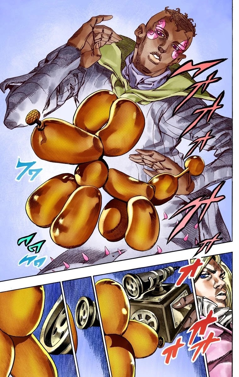 JoJo's Bizarre Adventure Part 7 - Steel Ball Run (Official Colored) chapter 48 page 35
