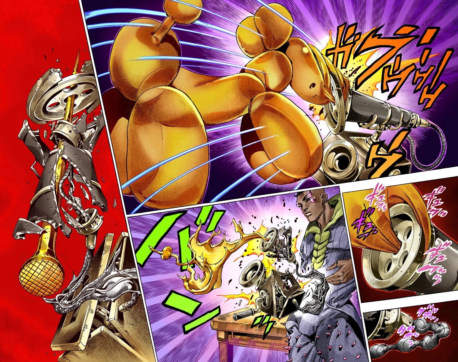 JoJo's Bizarre Adventure Part 7 - Steel Ball Run (Official Colored) chapter 48 page 36