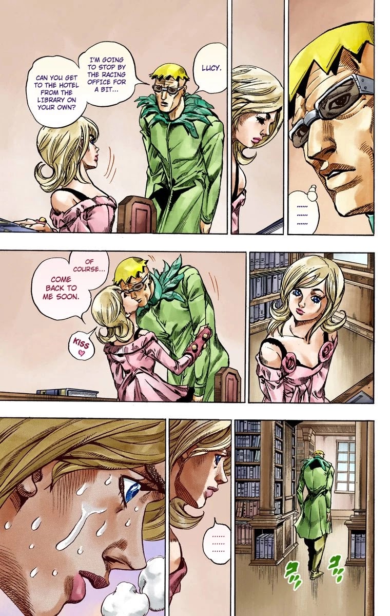 JoJo's Bizarre Adventure Part 7 - Steel Ball Run (Official Colored) chapter 48 page 42