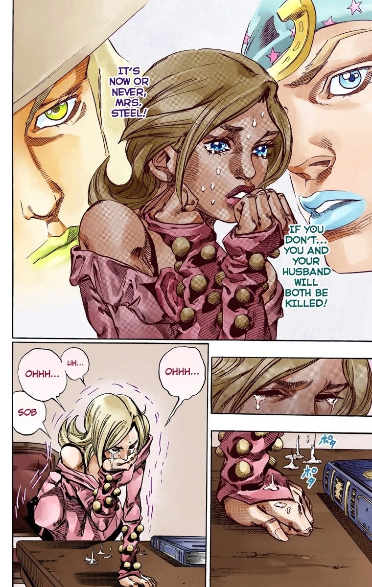 JoJo's Bizarre Adventure Part 7 - Steel Ball Run (Official Colored) chapter 48 page 44