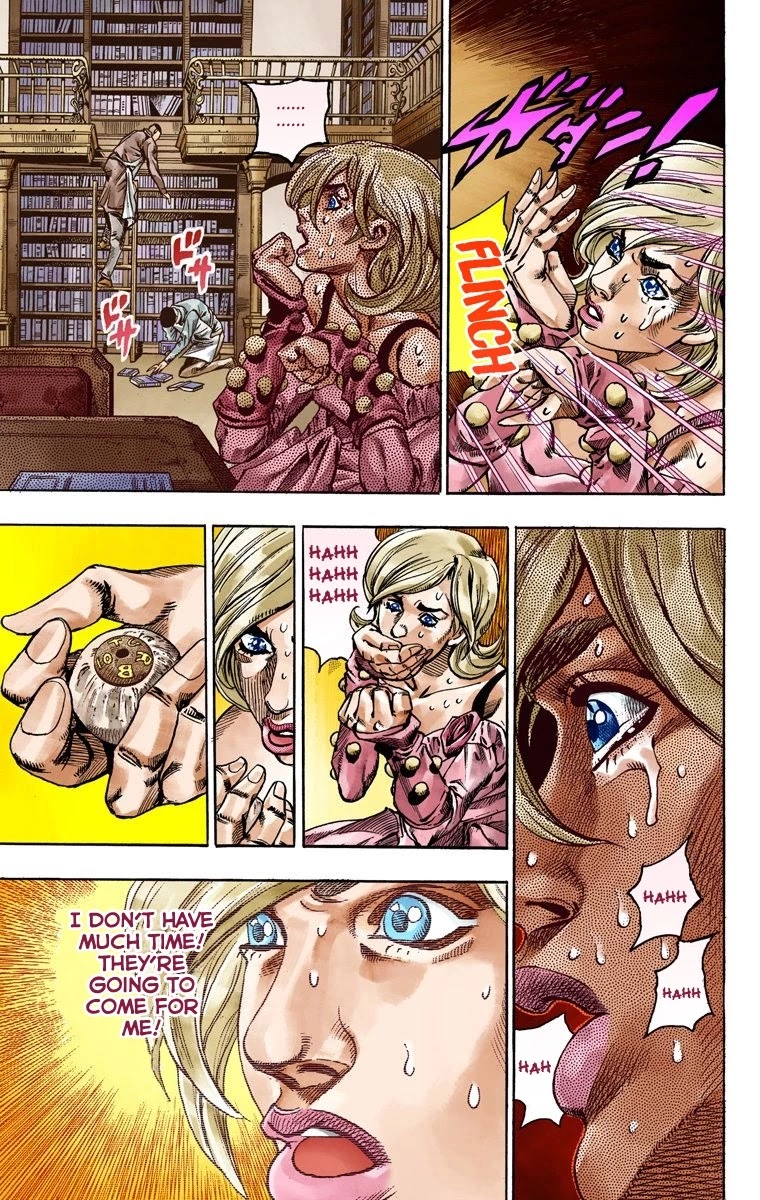 JoJo's Bizarre Adventure Part 7 - Steel Ball Run (Official Colored) chapter 48 page 45
