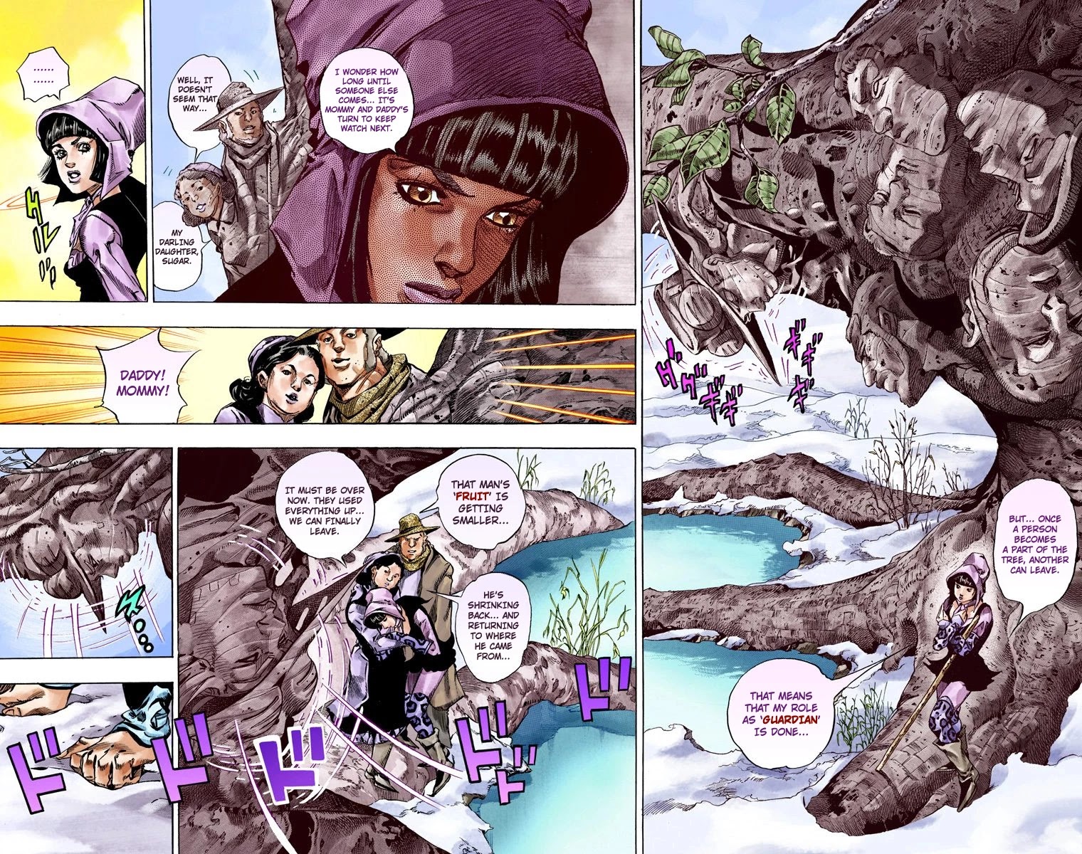JoJo's Bizarre Adventure Part 7 - Steel Ball Run (Official Colored) chapter 48 page 8