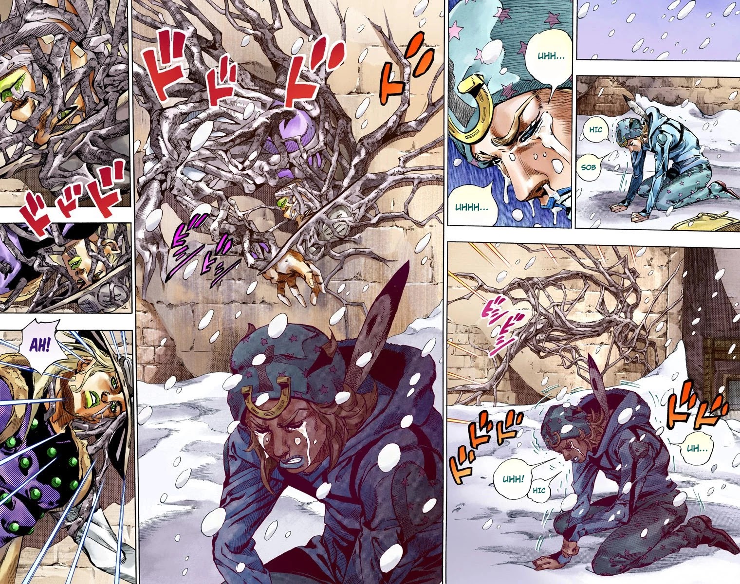 JoJo's Bizarre Adventure Part 7 - Steel Ball Run (Official Colored) chapter 48 page 9