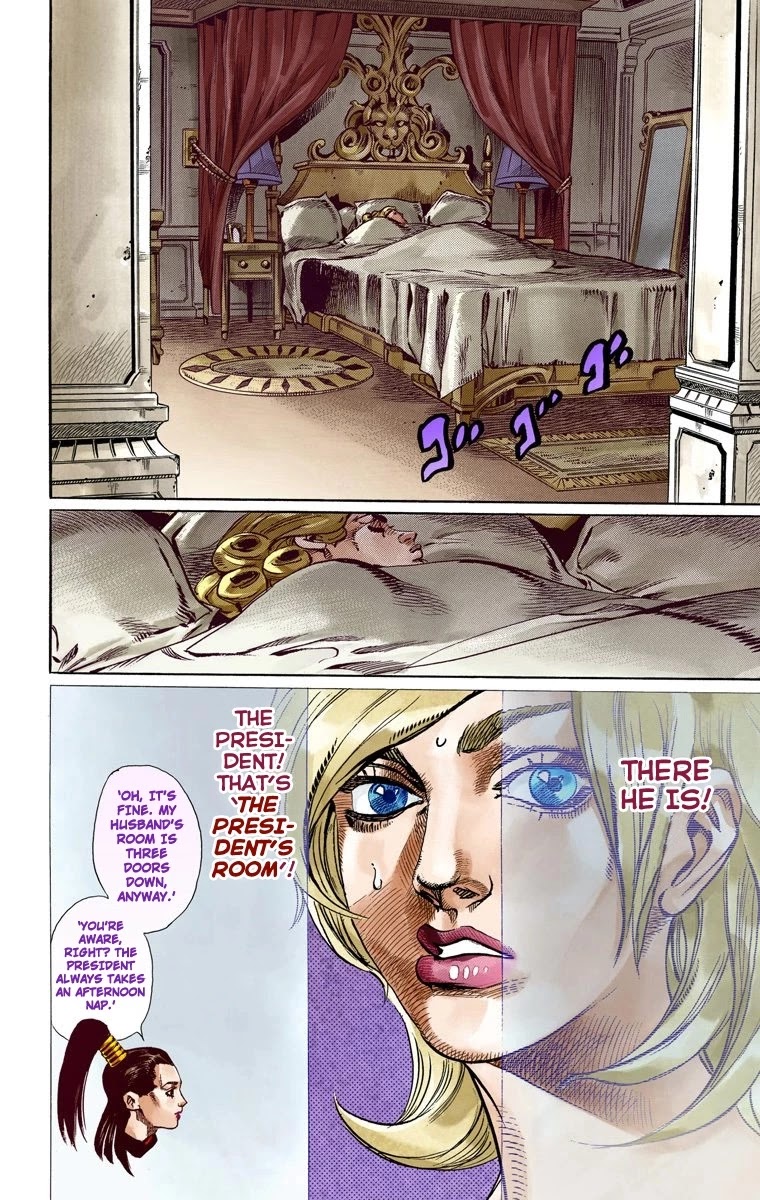 JoJo's Bizarre Adventure Part 7 - Steel Ball Run (Official Colored) chapter 49 page 22