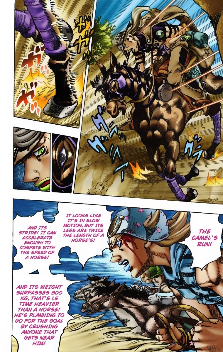 JoJo's Bizarre Adventure Part 7 - Steel Ball Run (Official Colored) chapter 5 page 15
