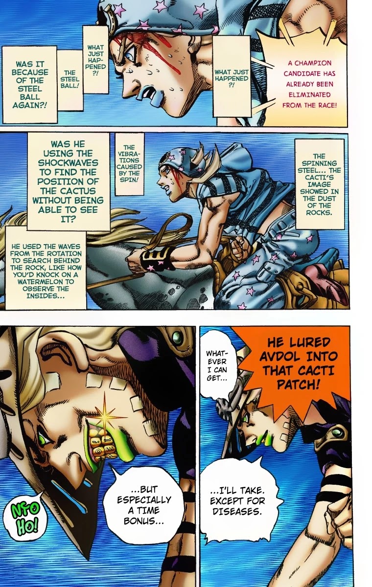 JoJo's Bizarre Adventure Part 7 - Steel Ball Run (Official Colored) chapter 5 page 25