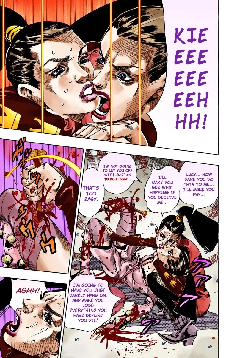 JoJo's Bizarre Adventure Part 7 - Steel Ball Run (Official Colored) chapter 50 page 13