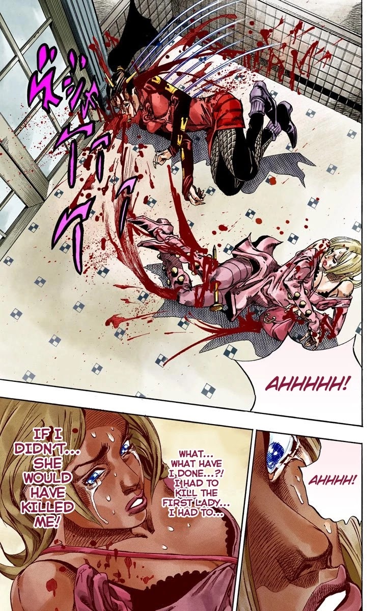 JoJo's Bizarre Adventure Part 7 - Steel Ball Run (Official Colored) chapter 50 page 20
