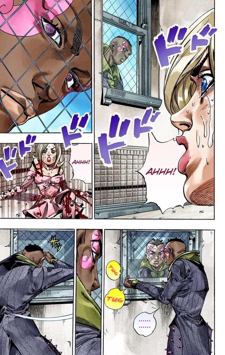 JoJo's Bizarre Adventure Part 7 - Steel Ball Run (Official Colored) chapter 50 page 22