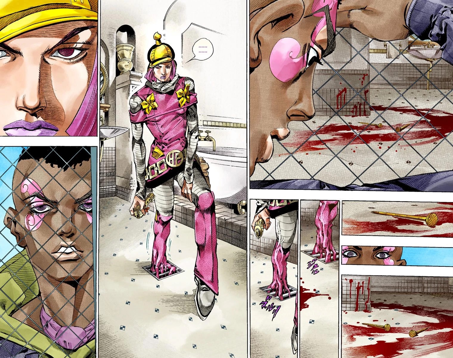 JoJo's Bizarre Adventure Part 7 - Steel Ball Run (Official Colored) chapter 50 page 23