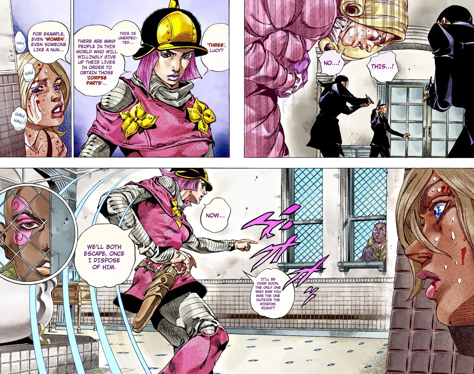 JoJo's Bizarre Adventure Part 7 - Steel Ball Run (Official Colored) chapter 50 page 26
