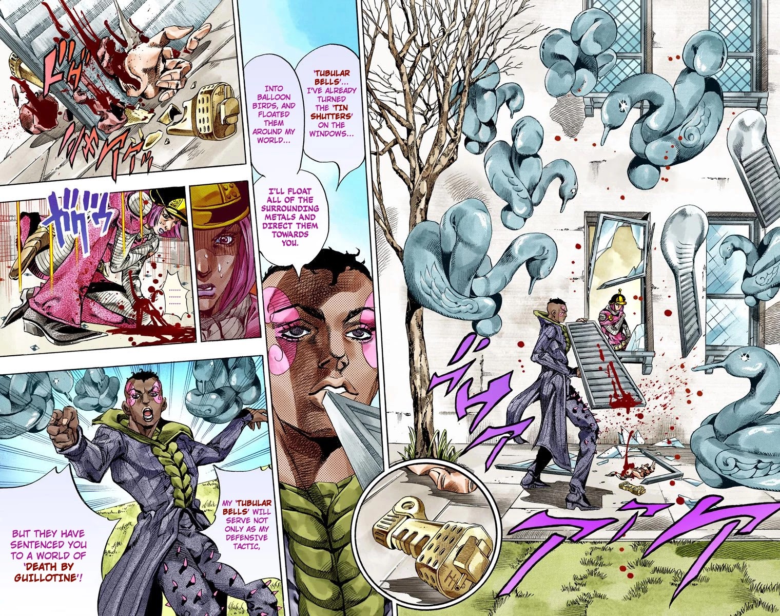 JoJo's Bizarre Adventure Part 7 - Steel Ball Run (Official Colored) chapter 50 page 33