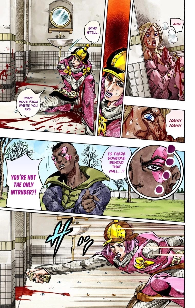 JoJo's Bizarre Adventure Part 7 - Steel Ball Run (Official Colored) chapter 50 page 35