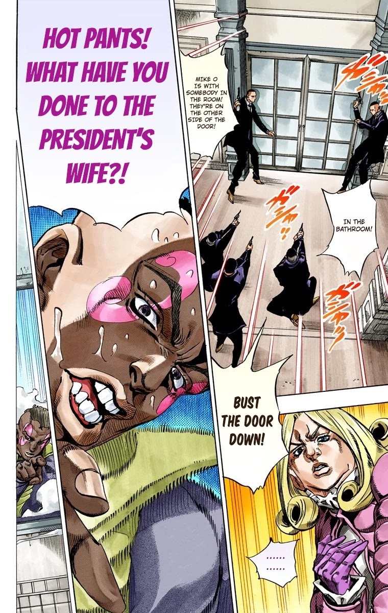 JoJo's Bizarre Adventure Part 7 - Steel Ball Run (Official Colored) chapter 50 page 39