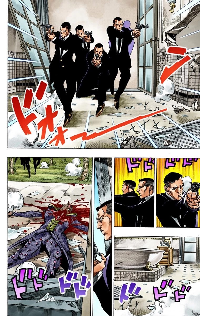 JoJo's Bizarre Adventure Part 7 - Steel Ball Run (Official Colored) chapter 50 page 44