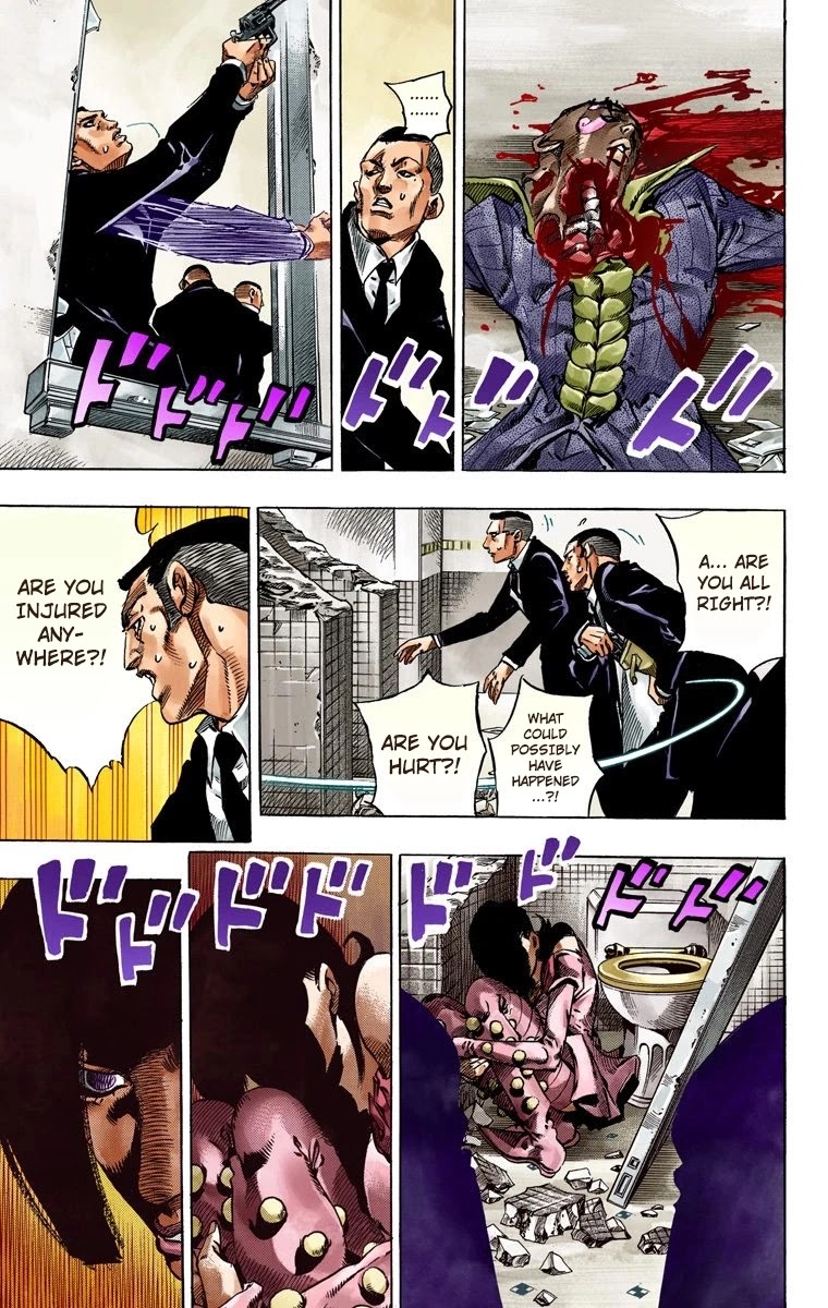 JoJo's Bizarre Adventure Part 7 - Steel Ball Run (Official Colored) chapter 50 page 45