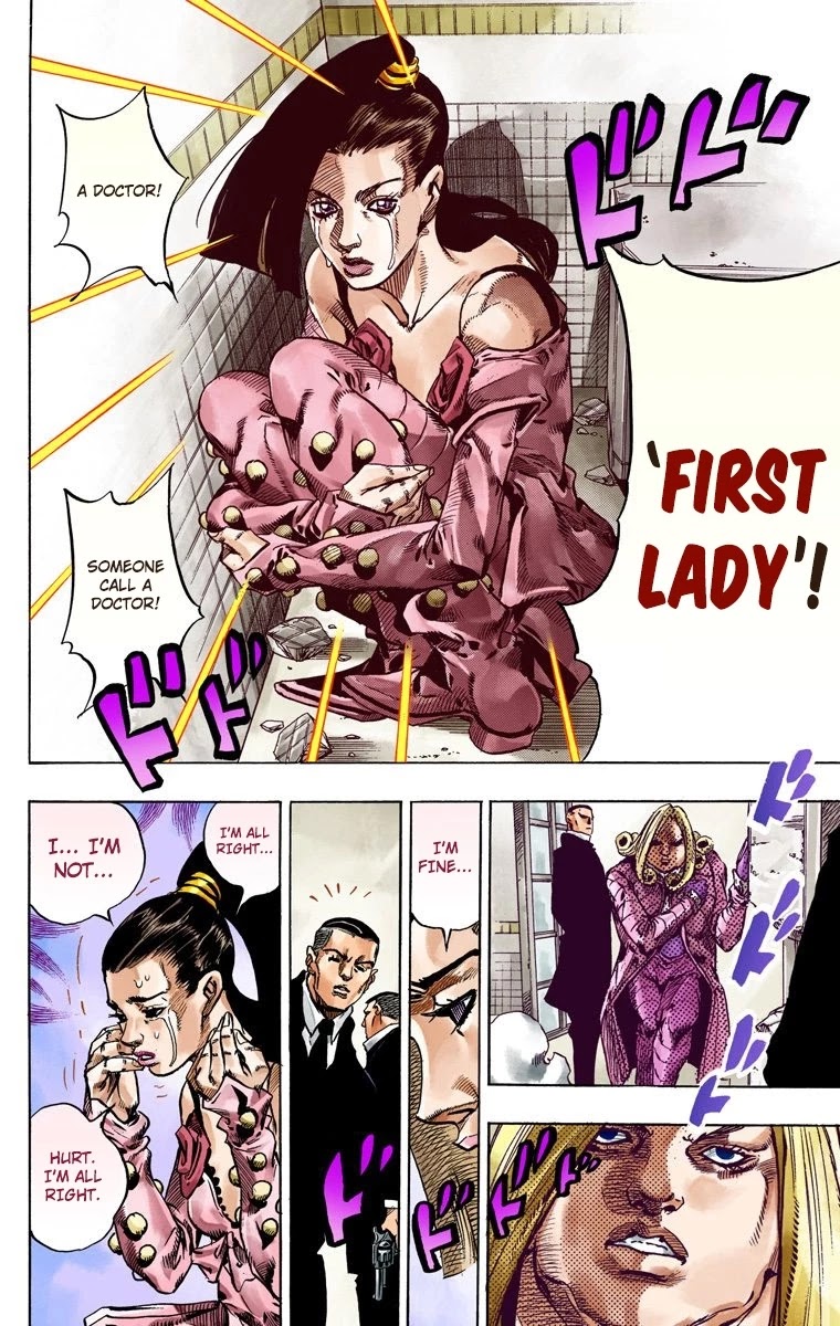 JoJo's Bizarre Adventure Part 7 - Steel Ball Run (Official Colored) chapter 50 page 46